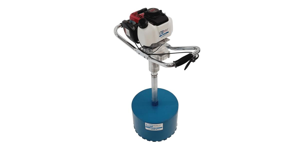 【手渡】正規品 コール cole HPS ROBO 5'9 EPS Gas Handheld Concrete Core Drill K-512 G25 – 6