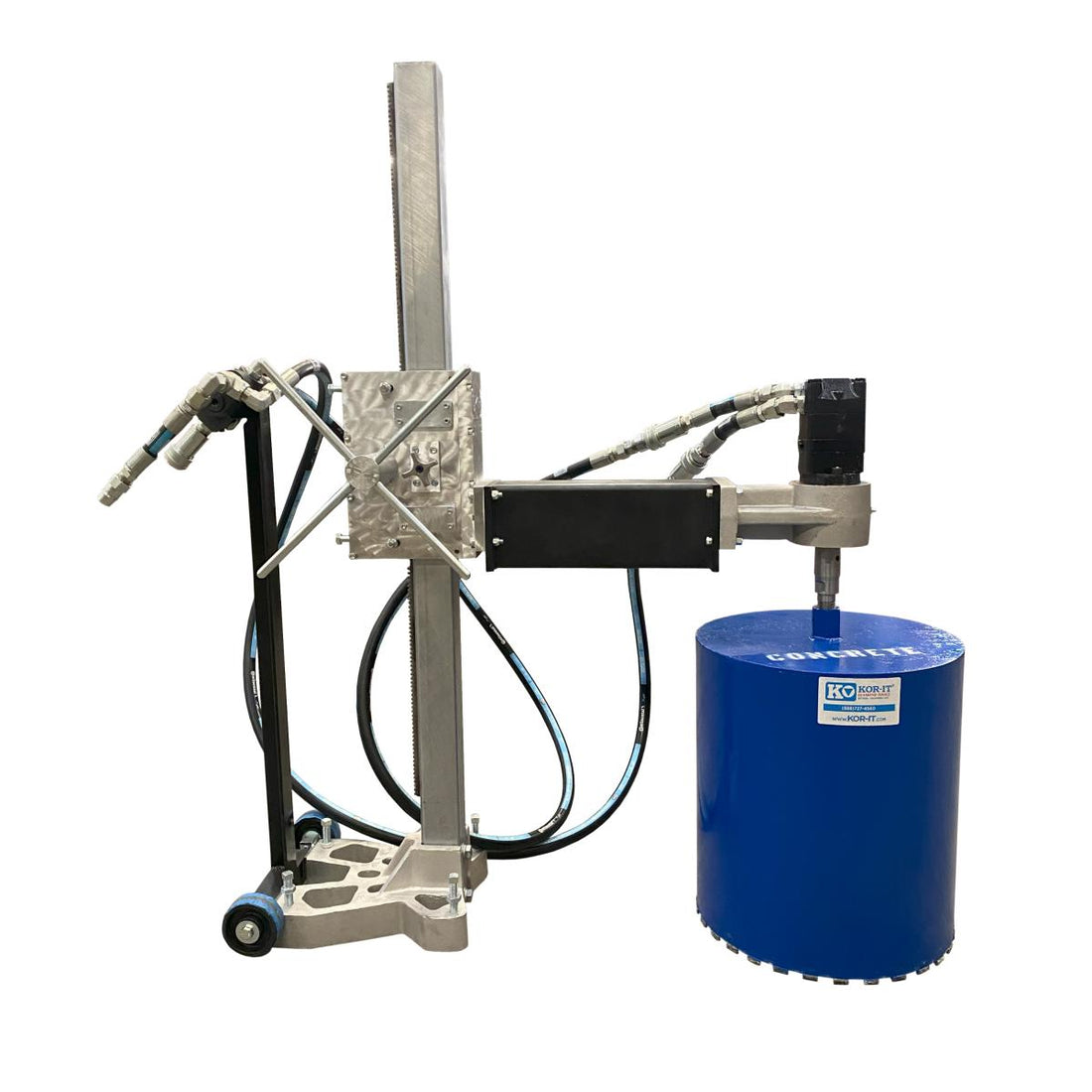 EK-201-HR48 - Hydraulic With Large Roller Carriage (14"-48" Bit Diameter)